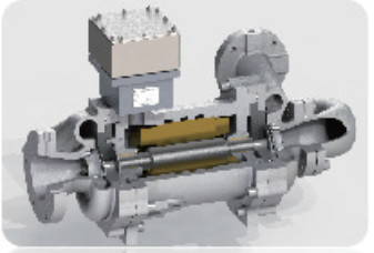 Soffiatori a sospensione d'aria ad alta efficienza energetica Soffiatori a turbo ad alta velocità da 5 a 120 kPa