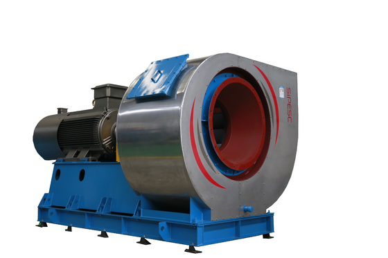Contenuto di polvere ≤ 150 g/Nm3 Ventilatore centrifugabile 380V per una gestione ottimale del flusso d'aria