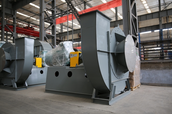 Funzionamento stabile Ventilatore centrifugale industriale di ferro fuso Progettazione modulare inferiore a 600 °C