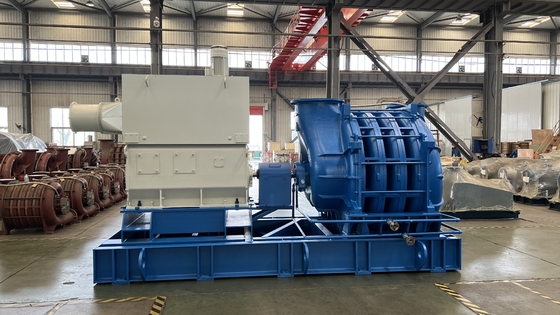 Pompa a vuoto centrifughe industriale a più stadi ferro fuso per un aspiratore efficace