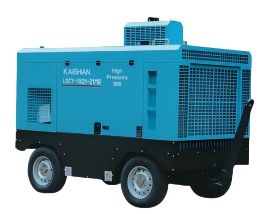 Compressore d'aria a vite mobile da 0,5 a 2,5 MPa Diesel/elettrico da 50 a 400 CV