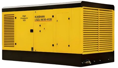 Compressore d'aria a vite per pozzi profondi 1.7-3.5Mpa 18-43m³/min