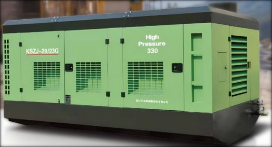 Compressore d'aria a vite a pozzo profondo da 1,7 a 3,5 MPa 18-43 m3/min per trivellazioni geotermiche