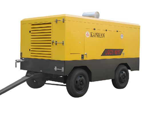 Compressore d'aria a vite mobile da 0,5 a 2,5 MPa Diesel/elettrico da 50 a 400 CV
