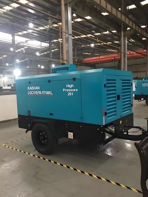 Compressore d'aria a vite mobile da 0,5 a 2,5 MPa Diesel/elettrico da 50 a 400 CV