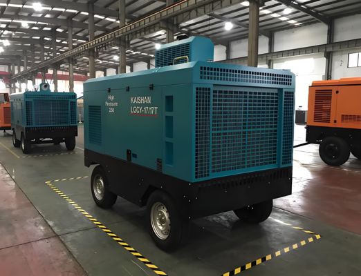 Compressore d'aria a vite mobile da 0,5 a 2,5 MPa Diesel/elettrico da 50 a 400 CV