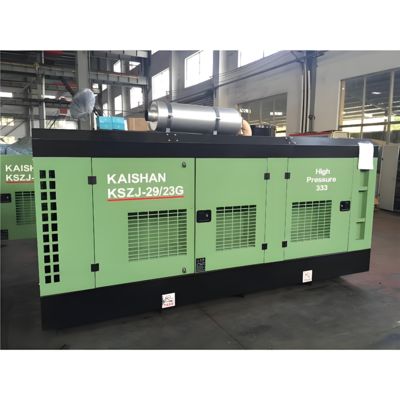 Compressore d'aria a vite ad alta pressione per pozzi profondi 1.7-3.5 MPa