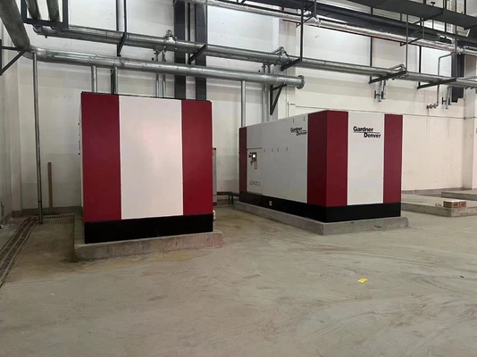 Compressore d'aria a vite a micro oleo ad alte prestazioni per macchine pesanti