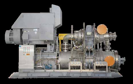 Compressore a gas di processo elettrico 2-36bar 2000-48000m³/h