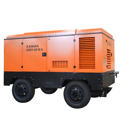 Compressori d'aria industriali mobili per applicazioni pesanti e di grande capacità