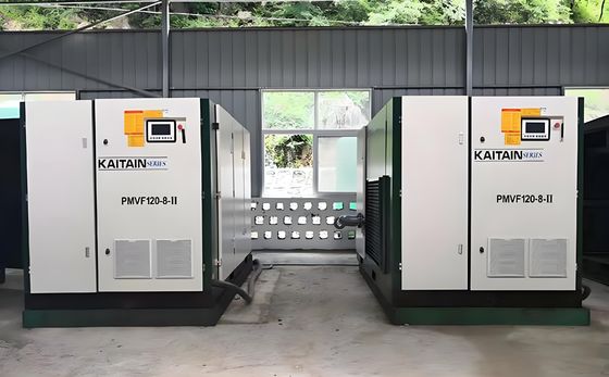 PMVF Micro Oil Screw Air Compressor 0.5-1.0Mpa 13.7-77m³/min